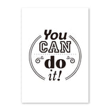 Self Inspirational Quotes Prints Posters Motivational Letters Canvas Painting Modern Wall Pictures For Living Room Home Decor Art